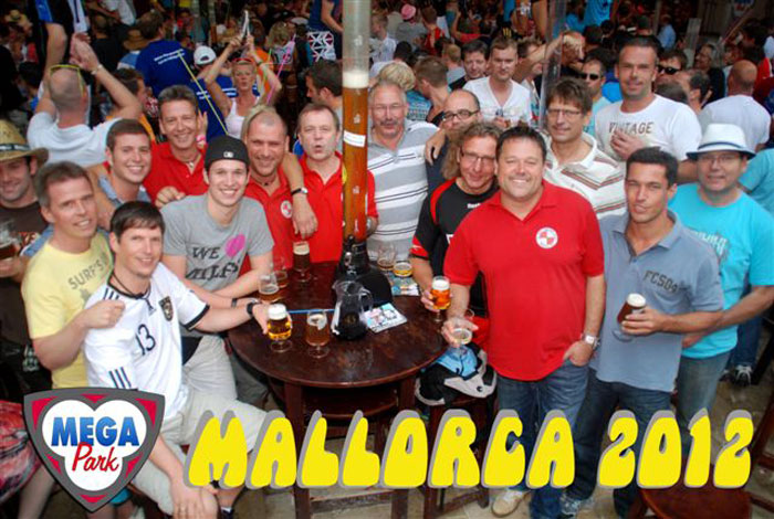 Die Spieler der Alten Herren E.K.U. im Bierkönig