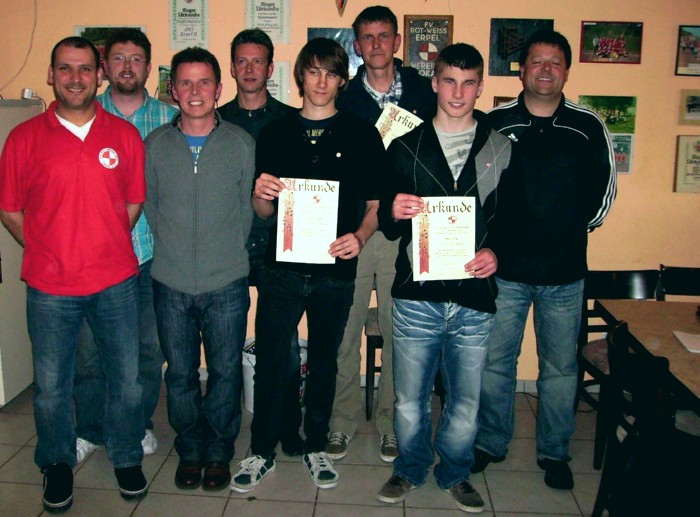 Jahreshauptversammlung 2011 - Ehrung